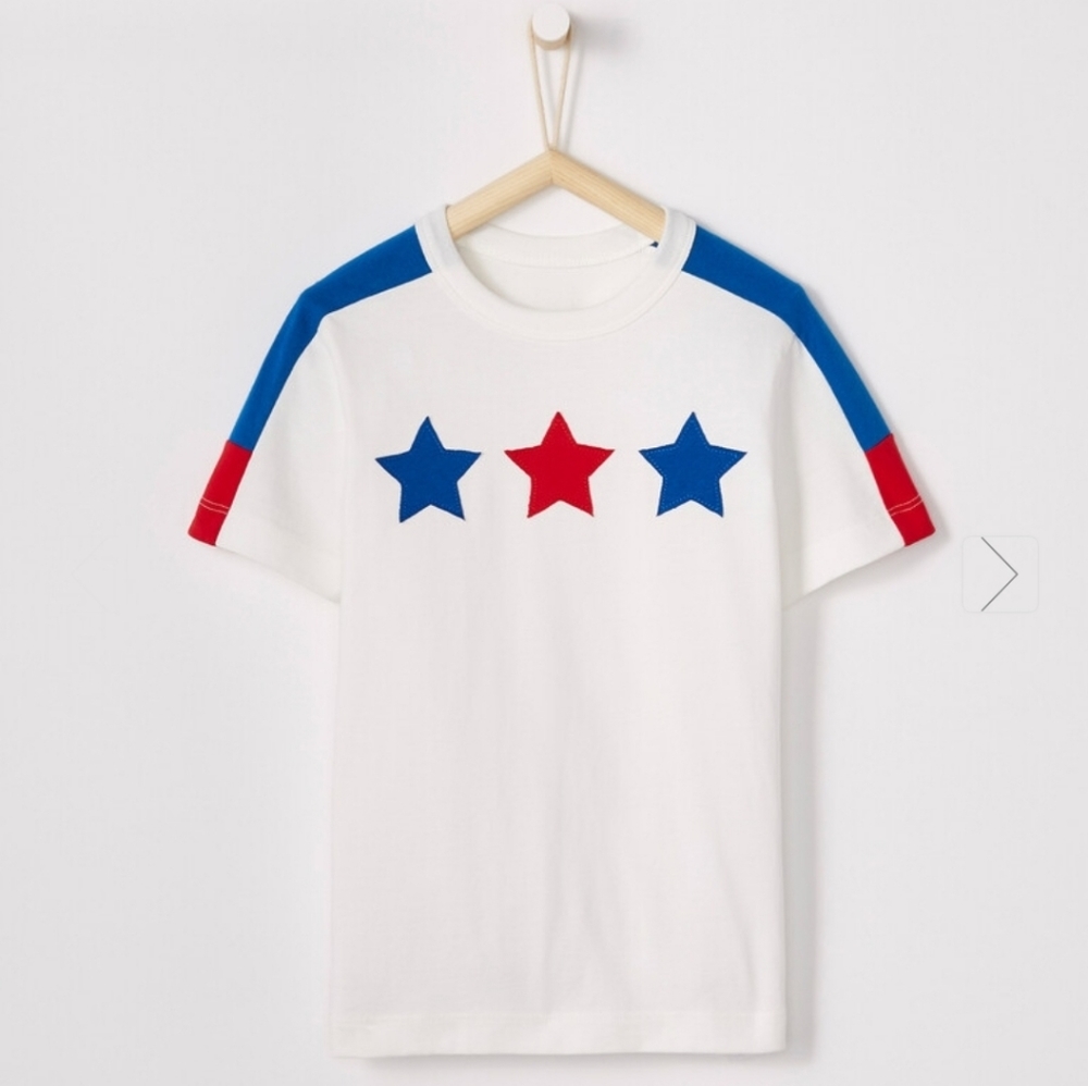 NWT Hanna Andersson Patriotic Shortsleeve T-Shirt